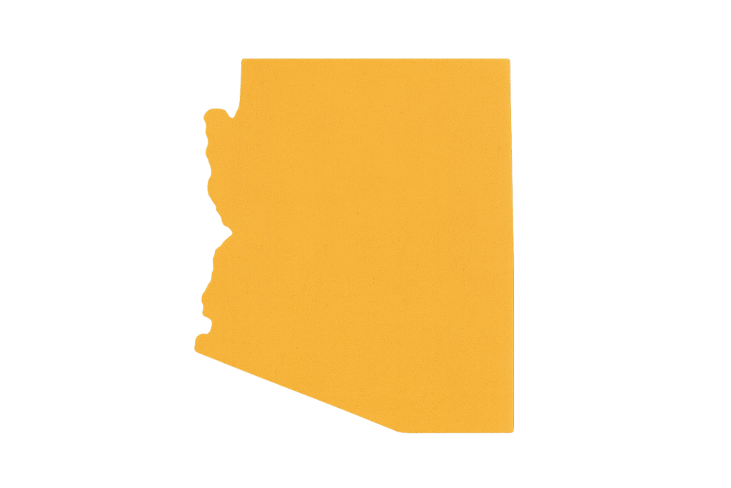 arizona state map
