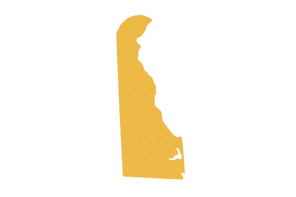 delaware state map