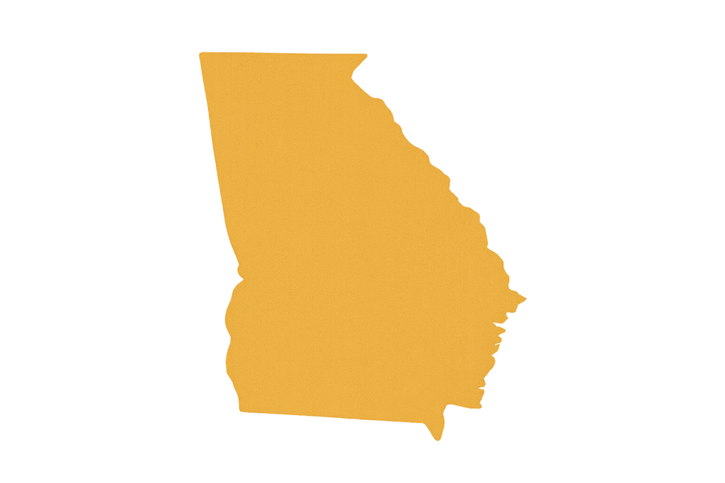 georgia state map