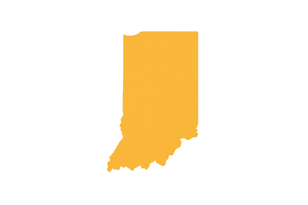 indiana state map