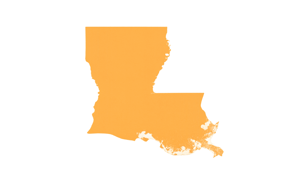 louisiana state map louisiana state map