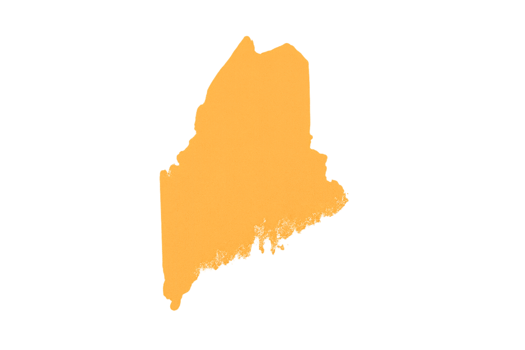 maine state map