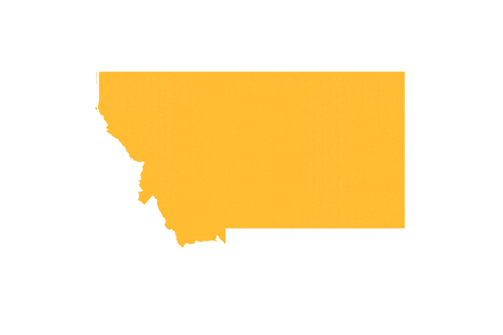 montana state map