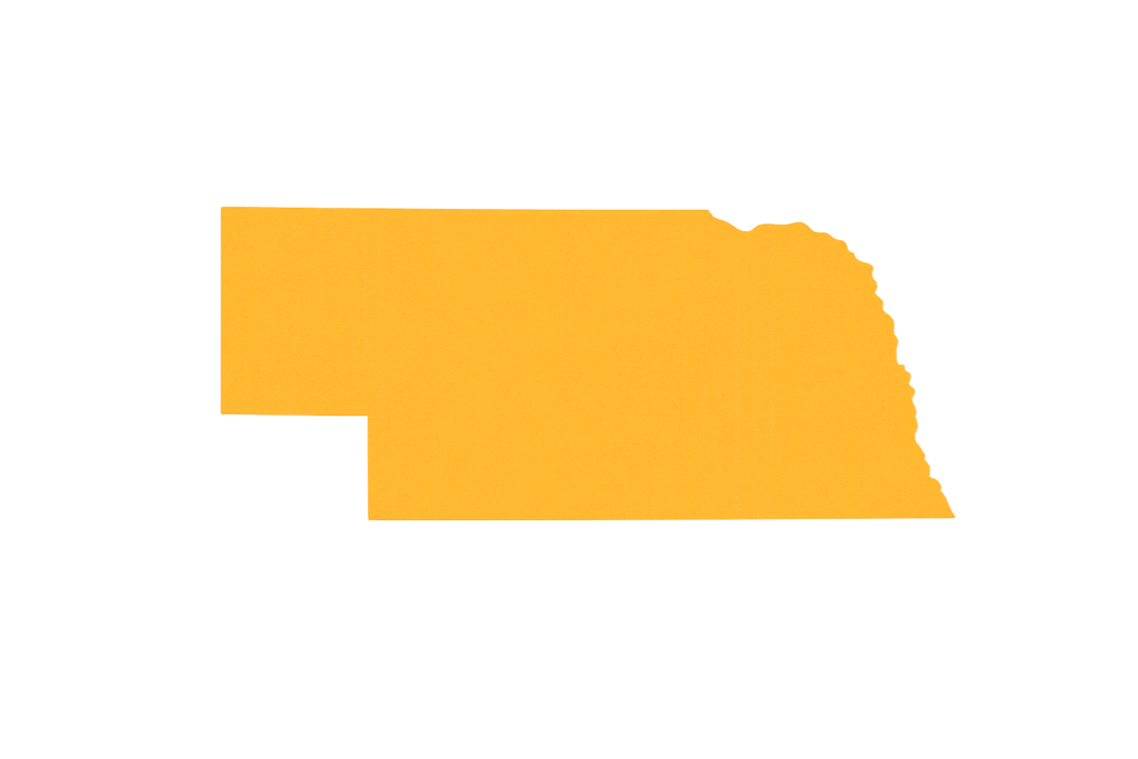 nebraska state map