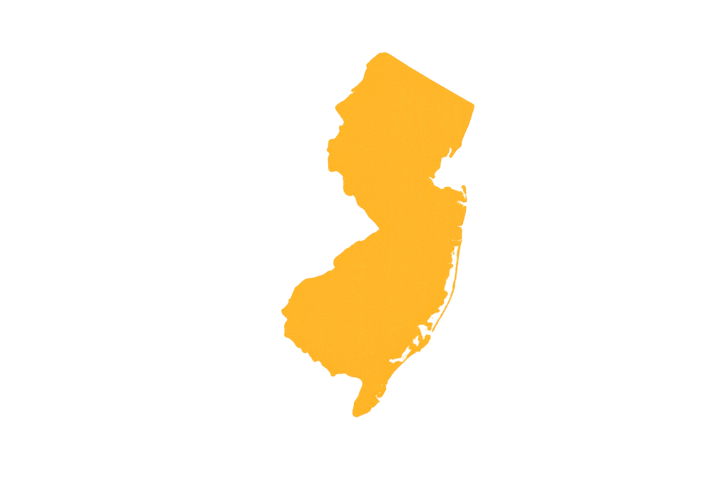 new jersey state map