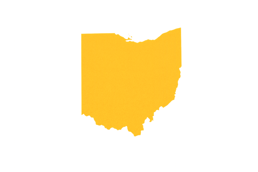 ohio state map