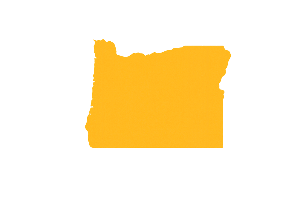 oregon state map