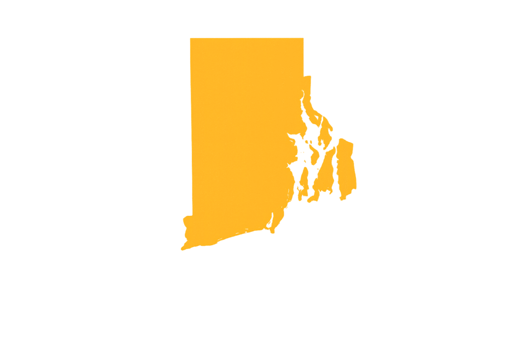 rhode island state map