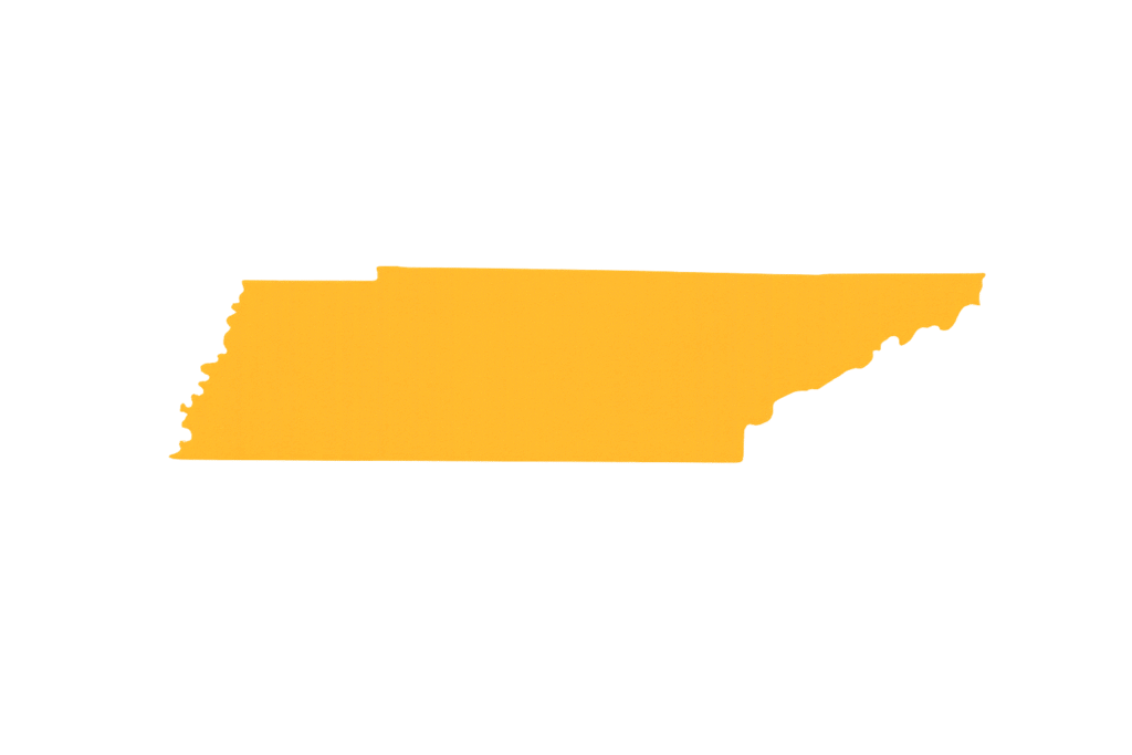 tennessee state map
