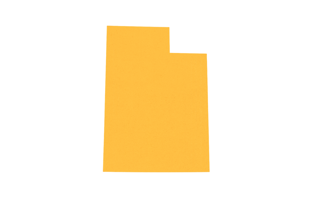 utah map state