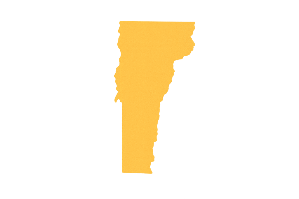 vermont state map